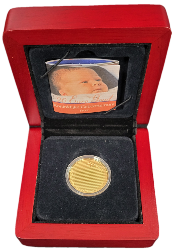 20 euro 2004 proof Geboortemunt prinses Amalia