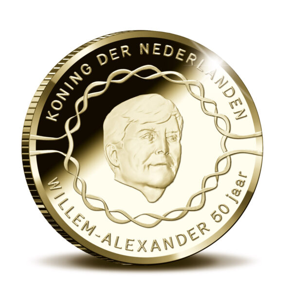 50 euro 2017 proof 50e verjaardag Willem Alexander