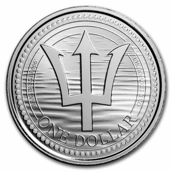 Barbados Trident 1 oz 2022