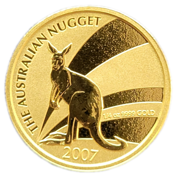 gouden kangaroo nugget 1/4 oz 2007