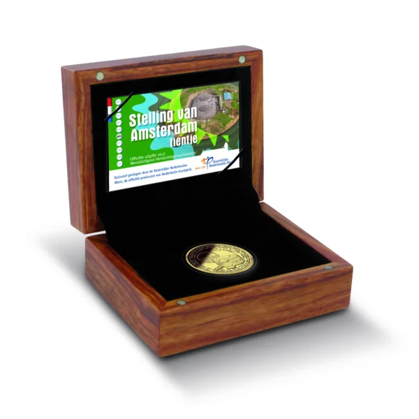 Gouden 10 euro 2017 Proof, Stelling van Amsterdam