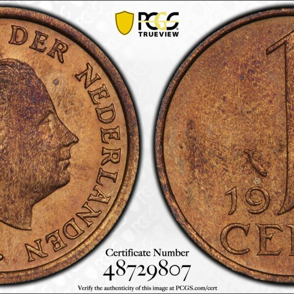 1 cent 1962 proof pr63 rb L.S. Beuth coll. PCGS