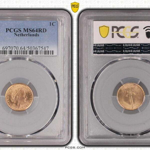 1 cent 1968 MS64 RD PCGS