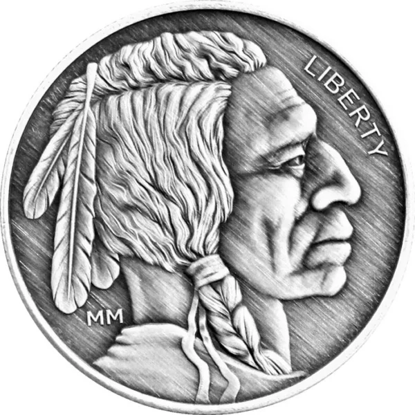 buffalo 1 oz zilver round