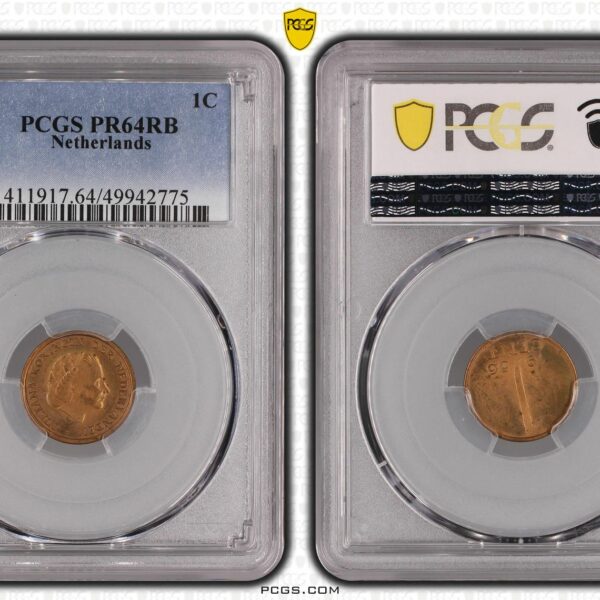 1 cent 1956 Proof PR64 RB PCGS