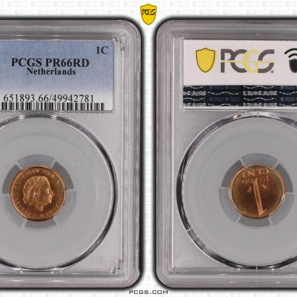 1 cent 1966 Proof PR66 Red PCGS Top Pop