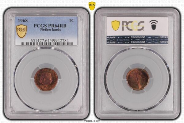 1 cent 1968 Proof PR64RB PCGS