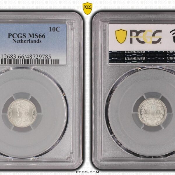 10 cent 1910 MS66 PCGS