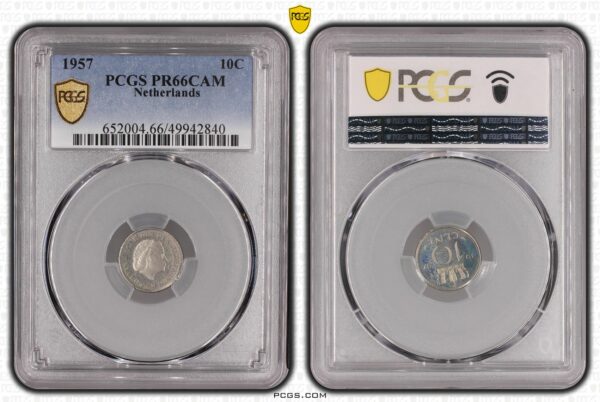 10 cent 1957 Proof PR66 Cam PCGS