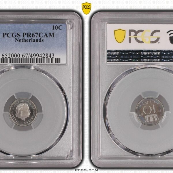 10 cent 1962 Proof PR67 CAM PCGS