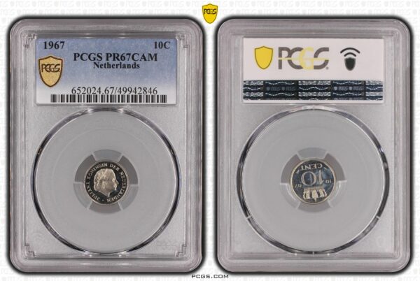 10 cent 1967 Proof PR67 CAM PCGS