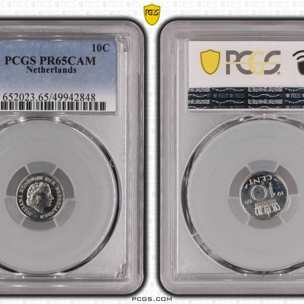 10 cent 1968 Proof PR65 CAM PCGS