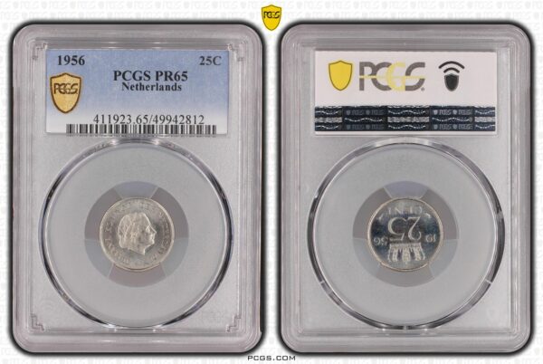 25 cent 1956 Proof PCGS PR65