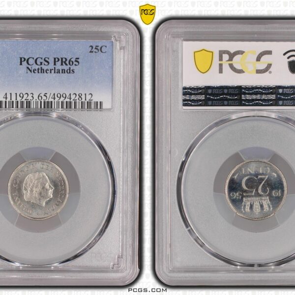 25 cent 1956 Proof PCGS PR65