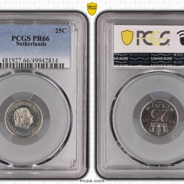 25 cent 1958 Proof PCGS PR66