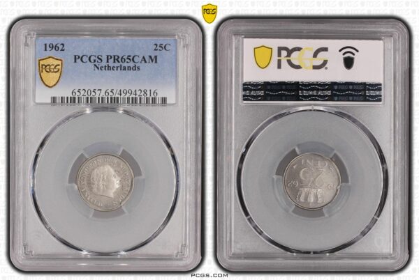 25 cent 1962 Proof PCGS PR65 Cam