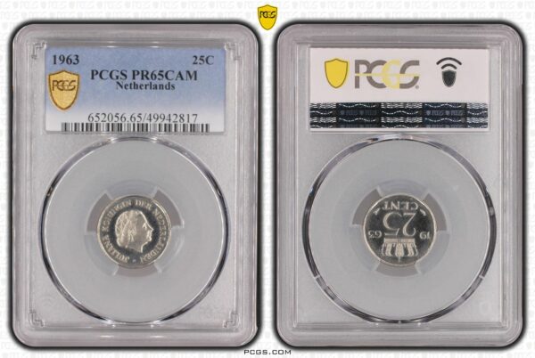 25 cent 1963 Proof PCGS PR65 Cam