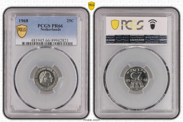 25 cent 1968 Proof PCGS PR66