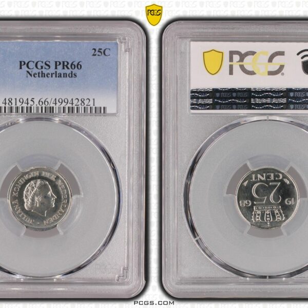 25 cent 1968 Proof PCGS PR66