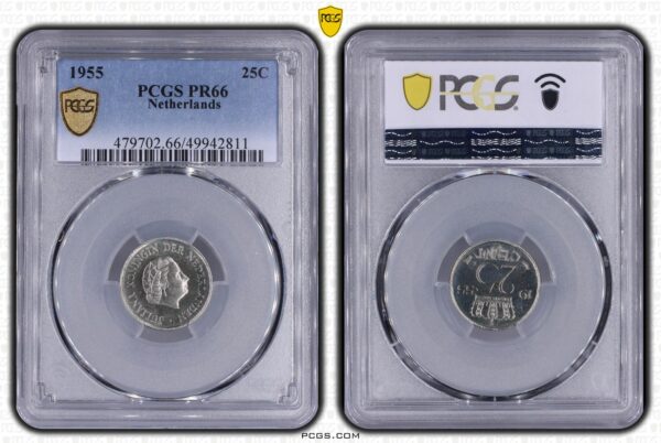 25 cent 1955 PR66 Proof PCGS