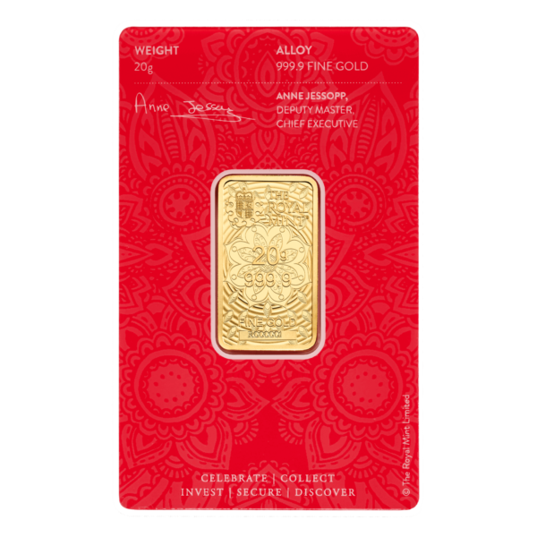 Ganesh british royal mint 20gr goud back