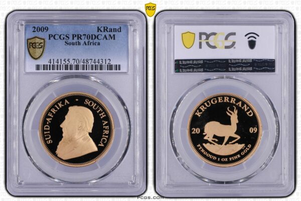 Gouden Krugerrand 2009 PR70DCAM Proof