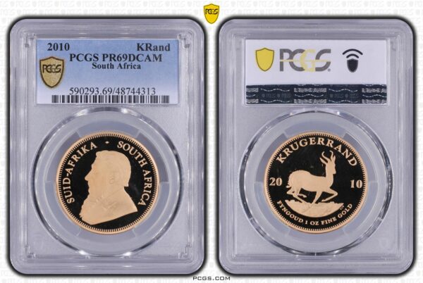 Gouden Krugerrand 2010 PR69DCAM Proof