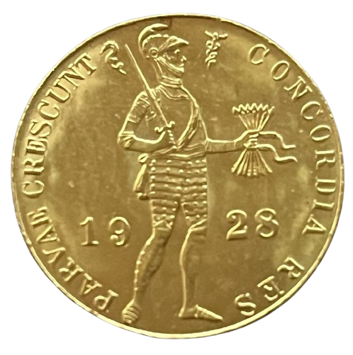 Gouden Dukaat Wilhelmina 1917/1937