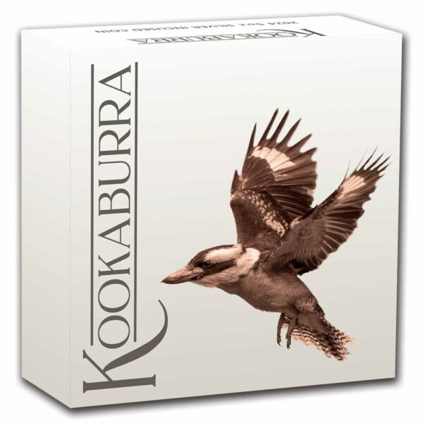 Kookaburra 5 oz 2024 incused doos