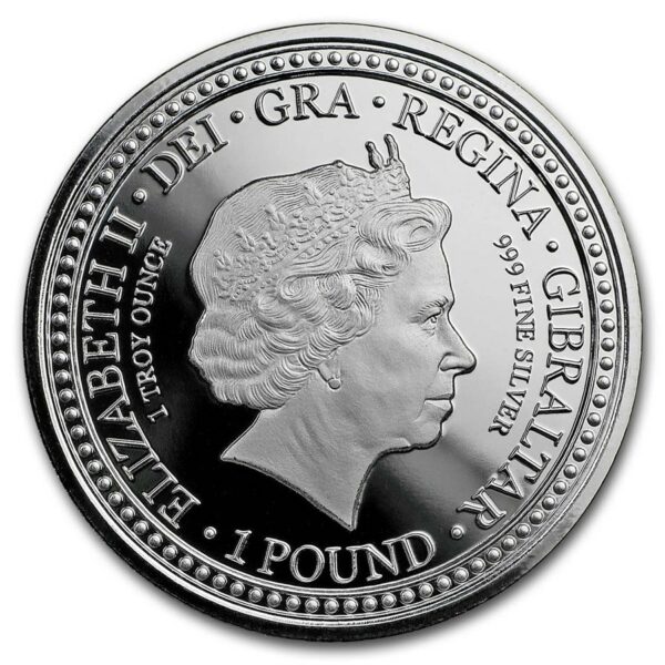 gibraltar royal arms 1 oz 2018 back