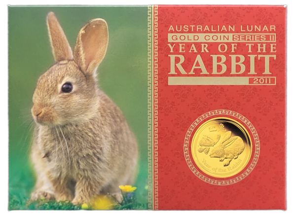 1.10year of the rabbit goud proof