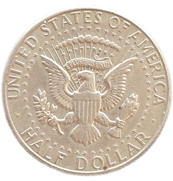 Kennedy Half dollar 1964-1968 achterkant