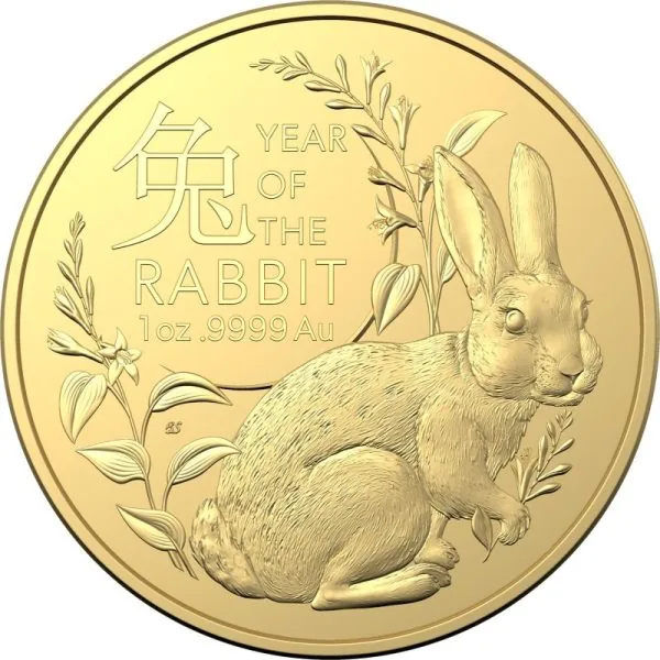 Gouden Rabbit 1 oz 2023