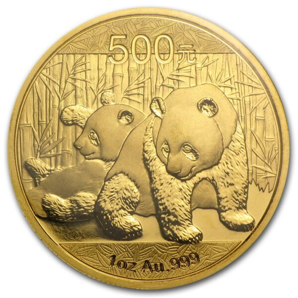 Gouden China Panda 1 oz 2010