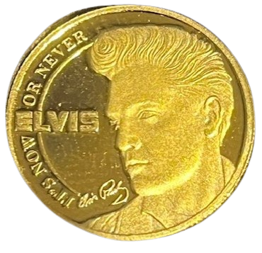 Gouden 1/10 Crown Gibraltar 1/10 oz 2021 Elvis