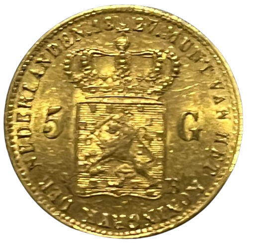 5 gyulden 1827 B (PR)