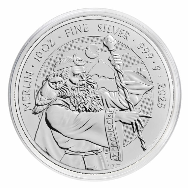 Myths and Legends Merlin 2025 10 oz zilver